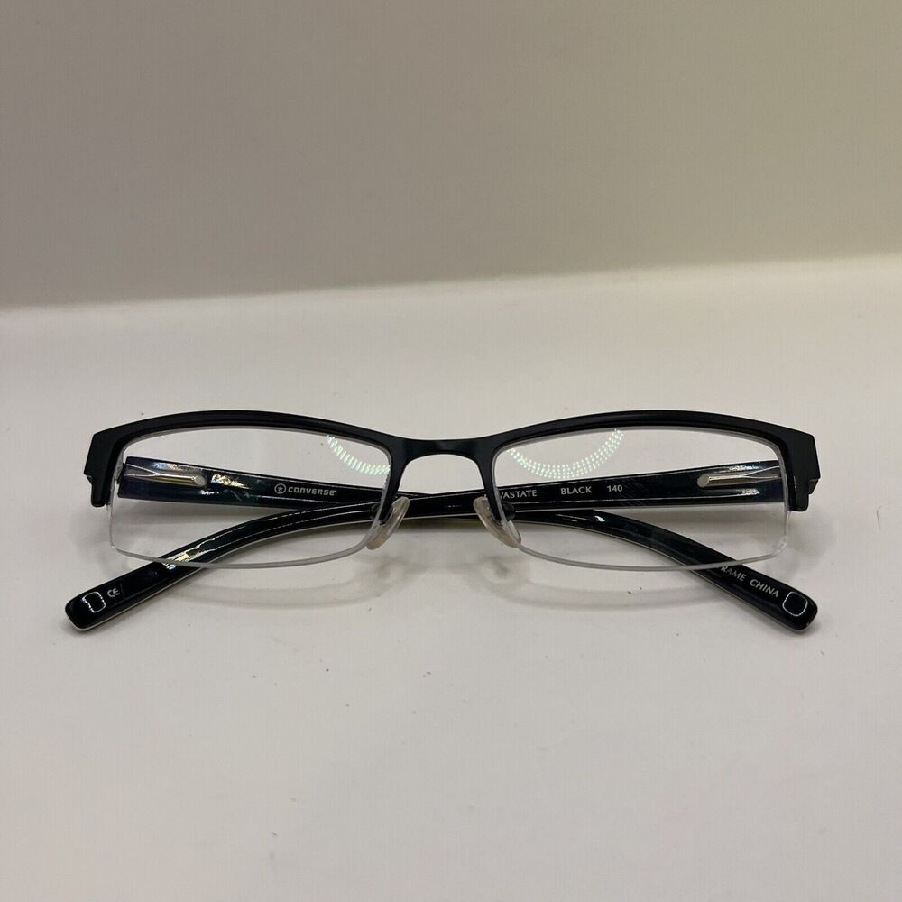 Converse Eyeglasses Frames Only Devastate Black 5… - image 2